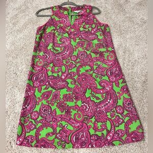 Crown and Ivy Sundress Pink Green size M